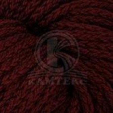 Пряжа для вязания КАМТ Шнурочная (50% шерсть, 50% акрил) 2х250г/75м цв.047 бордо