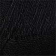 Пряжа для вязания ПЕХ Конкурентная (50% шерсть, 50% акрил) 10х100г/250м цв.002 черный