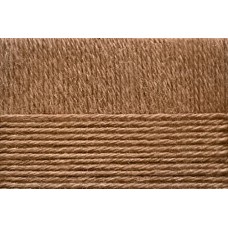 Пряжа для вязания ПЕХ Народная (30% шерсть, 70% акрил) 5х100г/220м цв.165 т.бежевый