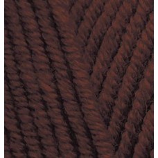 Пряжа для вязания Ализе Lana Gold Plus (49% шерсть, 51% акрил) 5х100г/140м цв.026 коричневый