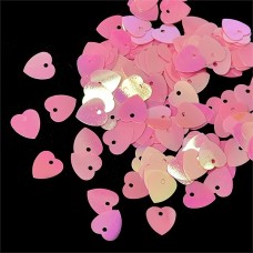 Пайетки россыпью Ideal TBY-FLK297 10мм цв.029 розовый уп.50г