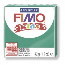 FIMO kids полимерная глина для детей, уп. 42г цв.зеленый, 8030-5