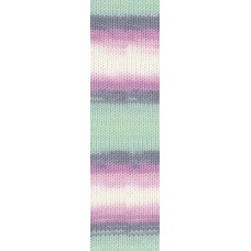Пряжа для вязания Ализе Sekerim Batik (90% акрил, 10% полиамид) 5х100г/350м цв.6541 секционная