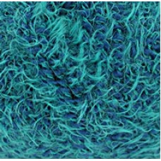 Пряжа для вязания КАМТ Лотос Травка Стрейч (70% акрил, 28% полиамид, 2% лайкра) 10х50г/80м цв.139 морская волна