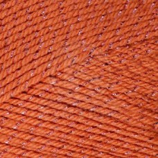 Пряжа для вязания КАМТ Праздничная (48% кашмилон, 48% акрил, 4% метанит) 10х50г/160м цв.050 коралл