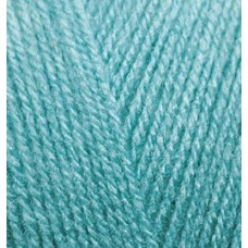 Пряжа для вязания Ализе Sekerim Bebe (100% акрил) 5х100г/350м цв.124 лазурный