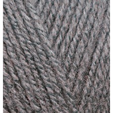 Пряжа для вязания Ализе Sekerim Bebe (100% акрил) 5х100г/350м цв.196 угольно-серый