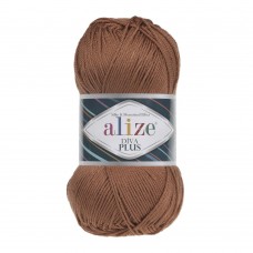Пряжа для вязания Ализе Diva Plus (100% микрофибра акрил) 5х100г/220м цв.525 темный имбирь