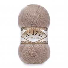 Пряжа для вязания Ализе Angora Gold (20% шерсть, 80% акрил) 5х100г/550м цв.542 кора