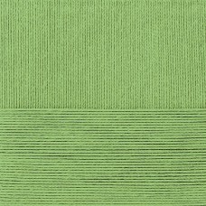 Пряжа для вязания ПЕХ Лаконичная (50% хлопок, 50% акрил) 5х100г/212м цв.448 св.оливковый