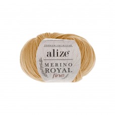 Пряжа для вязания Ализе Merino Royal Fine (100% шерсть) 10х50г/175м цв.097 каштановый