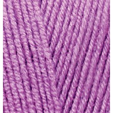 Пряжа для вязания Ализе LanaGold Fine (49% шерсть, 51% акрил) 5х100г/390м цв.260 орхидея