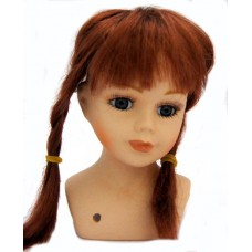 Волосы для кукол КЛ.23767 П30 (косички) цв.М