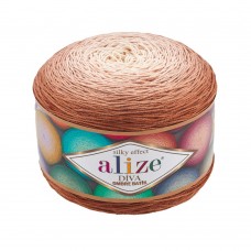 Пряжа для вязания Ализе Diva Ombre Batik (100% микрофибра) 2х250г/875м цв.7375