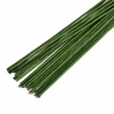 Флористическая проволока Ø2,5 мм, цв.зеленый, 36 см, уп.20 шт