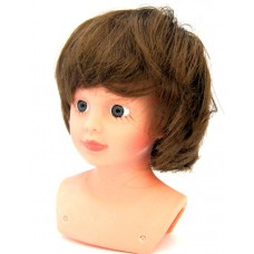 Волосы для кукол КЛ.23776 П80 (прямые, короткие) цв.К