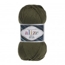 Пряжа для вязания Ализе Diva Plus (100% микрофибра акрил) 5х100г/220м цв.273 хаки