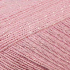Пряжа для вязания КАМТ Бусинка (90% хлопок, 10% вискоза) 5х50г/110м цв.055 розовый св.