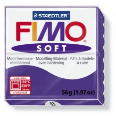FIMO Soft полимерная глина, запекаемая в печке, уп. 56г цв.сливовый 8020-63