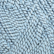 Пряжа для вязания КАМТ Кокор (70% хлопок, 22% дакрон, 8% нейлон) 5х100г/140м цв.015/003 голубой/черн.