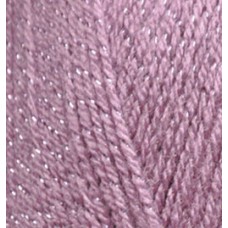 Пряжа для вязания Ализе Sal simli (95% акрил, 5% металлик) 5х100г/460м цв.028 сухая роза