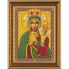 Рисунок на ткани бисер НОВА СЛОБОДА МАХ.БИС 1211 Богородица Ченстоховская