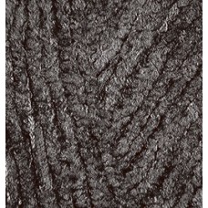 Пряжа для вязания Ализе Softy (100% микрополиэстер) 5х50г/115м цв.060 черный