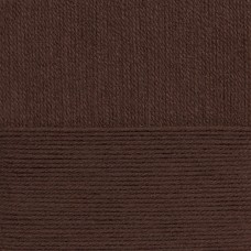Пряжа для вязания ПЕХ Детский каприз тёплый (50% мериносовая шерсть, 50% фибра) 10х50г/125м цв.251 коричневый