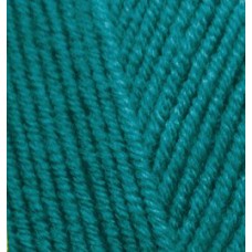 Пряжа для вязания Ализе LanaGold (49% шерсть, 51% акрил) 5х100г/240м цв.640 павлиновая зелень