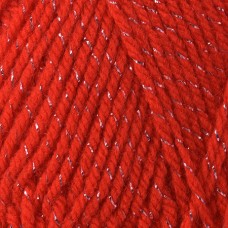 Пряжа для вязания КАМТ Праздничная (48% кашмилон, 48% акрил, 4% метанин) 10х50г/160м цв.046 красный