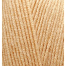 Пряжа для вязания Ализе LanaGold Fine (49% шерсть, 51% акрил) 5х100г/390м цв.680 медовый