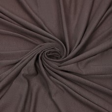 Ткань трикотаж вискоза 240 г/м² ш.180 см TBY.023709 цв.кофейный уп.3м