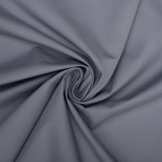 Ткань рубашечная 115 г кв.м 65% полиэстер, 35% хлопок шир.150 см Р.30128.14 цв.14 серый уп.25м (+-5м)