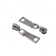 Замок MaxZipper автомат М#5 F23 цв.2 черный никель
