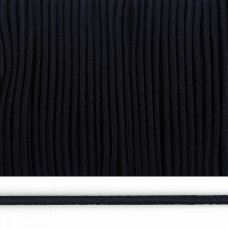 Резинка-шнур 2,5мм шляпная круглая TBY цв. F330 синий боб.100м