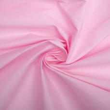 Ткань рубашечная 120 г кв.м 65% полиэстер, 35% хлопок шир.150 см Р.30607.05 цв.05 розовый уп.25м (+-5м)