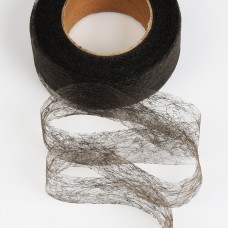 Паутинка Idealtex 30мм в инд.упаковке черный 23 г/м² рул.25м