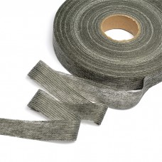 Лента Idealtex нитепрошивная клеевая по долевой 20мм 45г/м² в инд.упаковке серый 4720G рул.100м