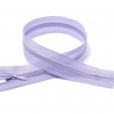 Молния Mzip пласт. потайная N3 50см н/р цв.F166 лавандовый уп.100шт