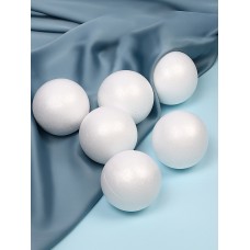 Набор шаров из пенопласта 70 мм (уп.6шт)