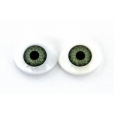 Глазки овальные N10 КЛ.23424 цв.зеленый, 14х19 мм уп.4шт упак (3 упак)