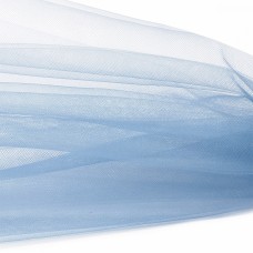 Еврофатин мягкий матовый Hayal Tulle HT.S шир.300см, 100% полиэстер цв.79 уп.5м - пудровый голубой