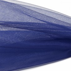 Фатин Кристалл средней жесткости блестящий K.TRM шир.300см, 100% полиэстер цв. 113 К уп.50м - синий
