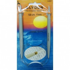 49411 PONY GLYDON Спицы круговые для вязания 9,00 мм/100 см, пластик упак (1 упак)