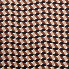 Ткань шелк Армани 90 г/м² 97% пэ, 3% спандекс шир.148 см Р.90959.02 коричневый рул.25м (+-5м)