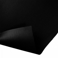 Ткань Оксфорд 200 D PU1000, 78 г/м², 100% ПЭ шир.150см цв.901 черный рул.100м