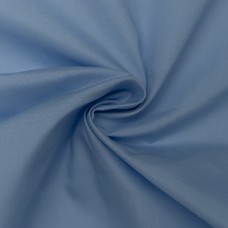 Ткань рубашечная 115 г кв.м 65% полиэстер, 35% хлопок шир.150 см Р.32700.11 цв.11 голубой уп.25м (+-5м)