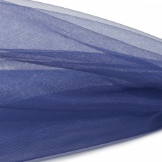 Фатин Кристалл средней жесткости блестящий K.TRM шир.300см, 100% полиэстер цв. 73 К уп.5м - т.джинсовый