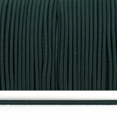 Резинка TBY шляпная (шнур круглый) цв.F273 зеленый 2мм боб.100м