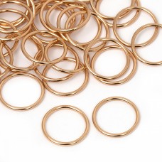 Кольцо для бюстгальтера металл TBY-015 d15мм, цв.золото, уп.100шт